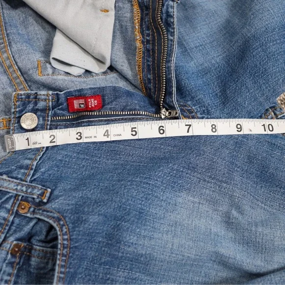 Vintage Polo Jeans Co Ralph Lauren Saturday Jean Womens 8x29 Blue Straight Leg - Picture 7 of 12